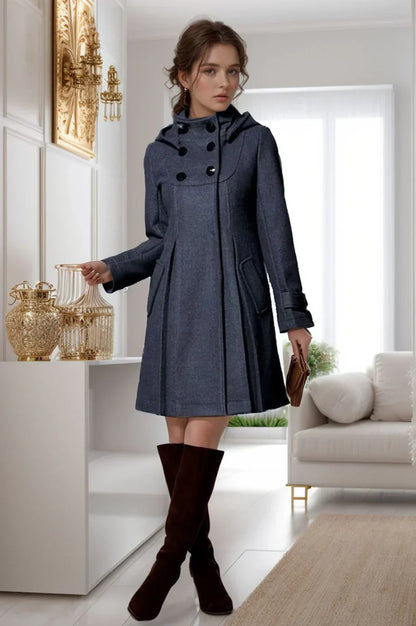 Gaia - Stylish Women's Coat Elegance