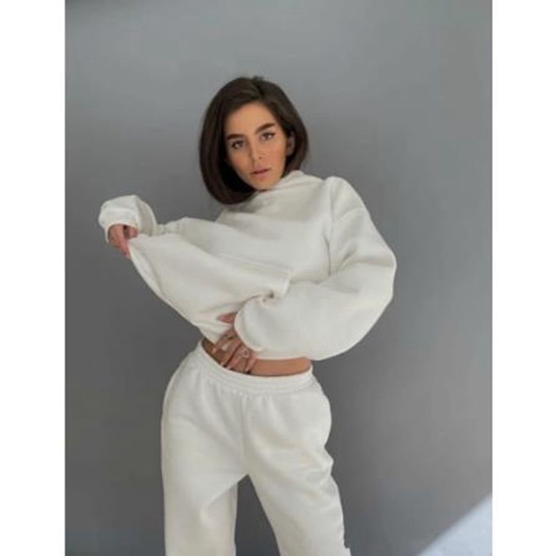 Women's Sporty Jogging Suit Set Comfortable Elegant