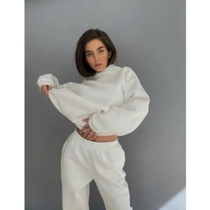 Women's Sporty Jogging Suit Set Comfortable Elegant