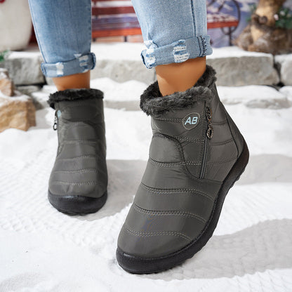 Women's Winter Boots Warm Practical Zipper