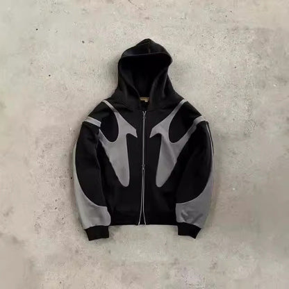 Women's Modern Hoodie with Contrast Inserts
