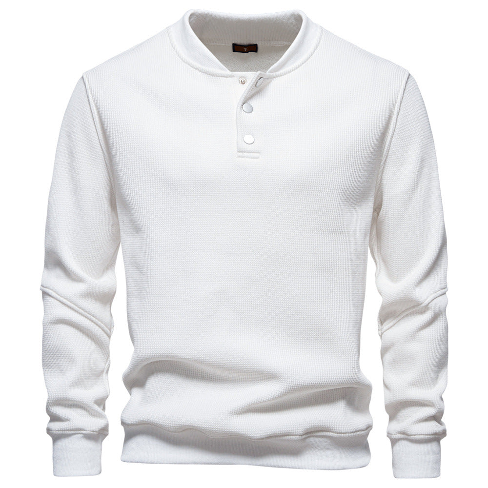 Men's Long Sleeve Structured Modern Sweater