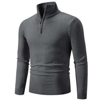Men's Modern Pullover Short Zipper