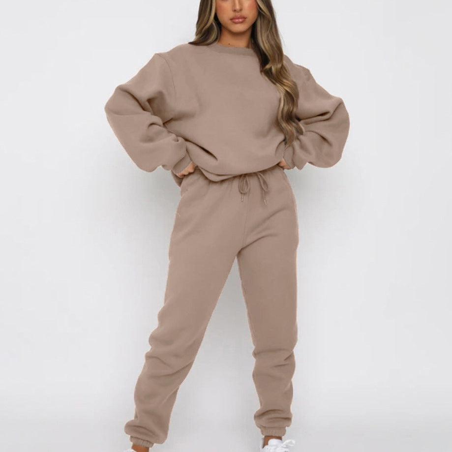Women's Fleece Lounge Set Comfortable Cozy