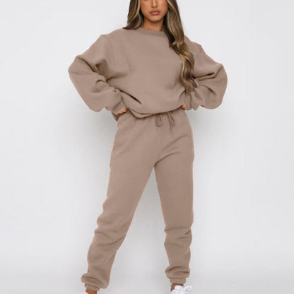 Women's Fleece Lounge Set Comfortable Cozy
