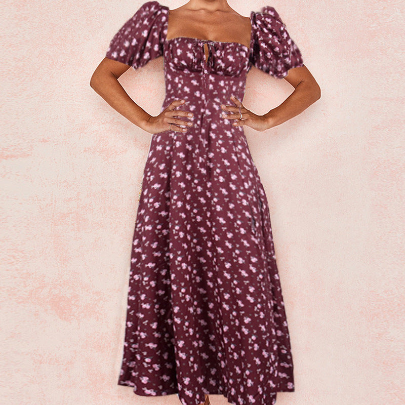 Women's Maxi Dress Summer Floral Elegant