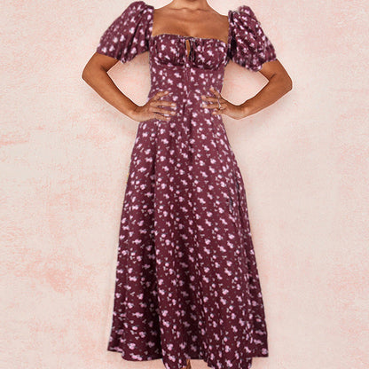 Women's Maxi Dress Summer Floral Elegant