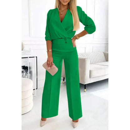 Women's Elegant Jumpsuit Wide Leg Evening Dress