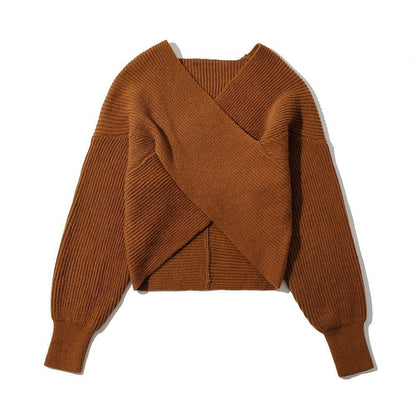 Women's Fine Knit Jumper Modern Style