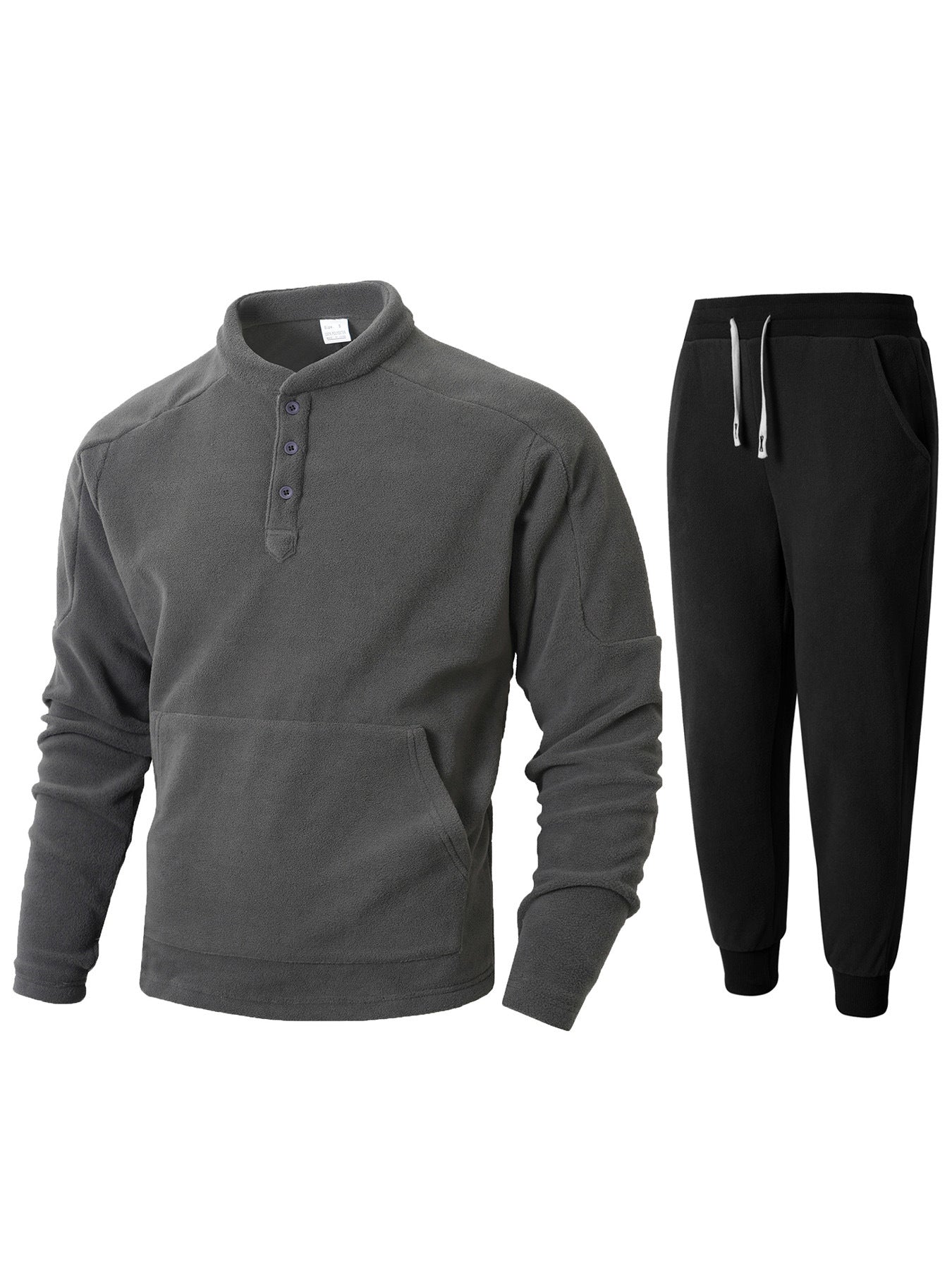 Men's Fleece Tracksuit Comfortable Sporty