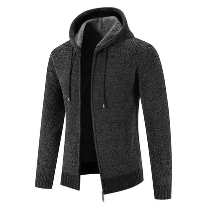 Men's Hooded Softshell Jacket Modern Design