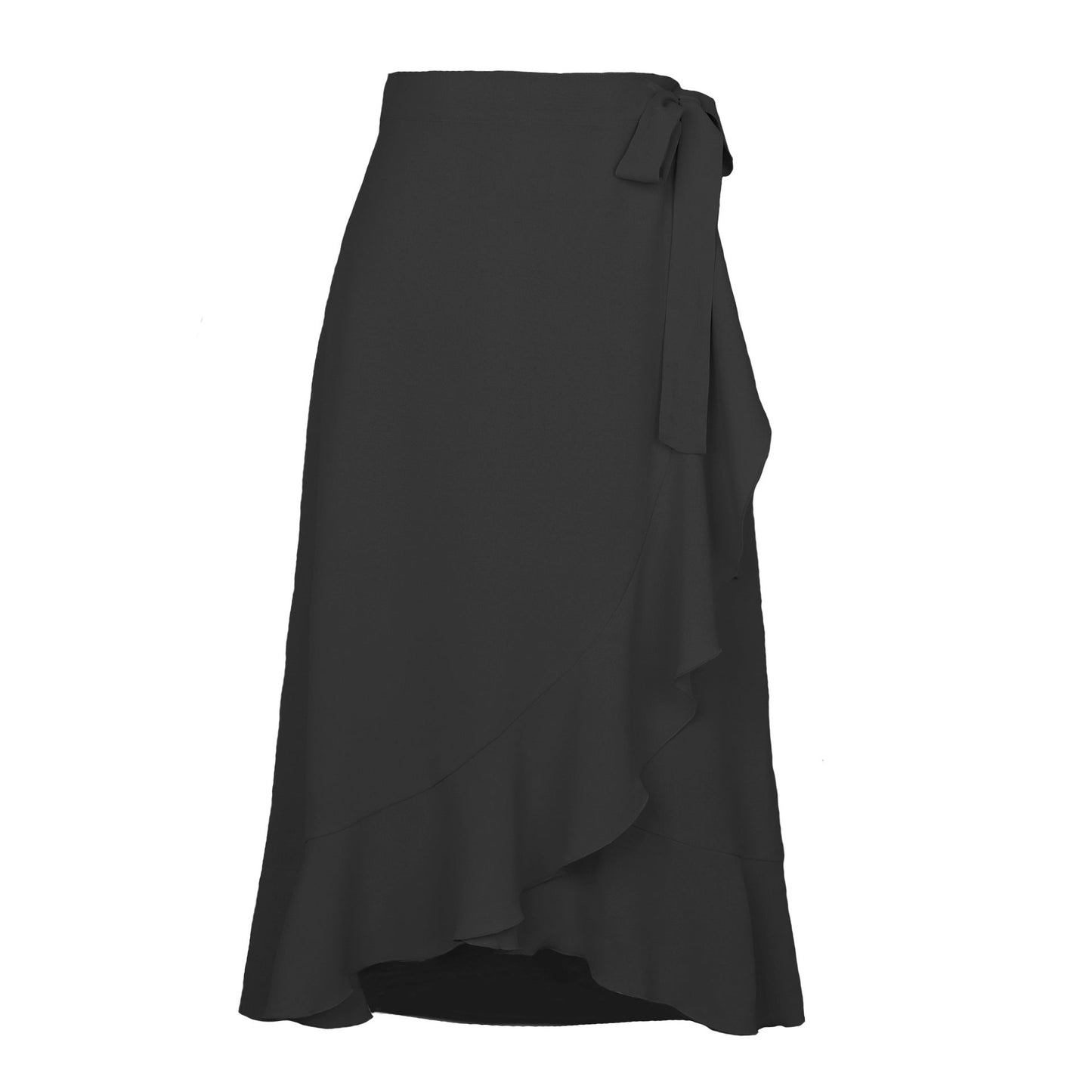Women's Wrap Skirt Elegant Flowy Summer Dress