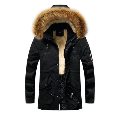 Men's Winter Jacket Insulated Detachable Hood