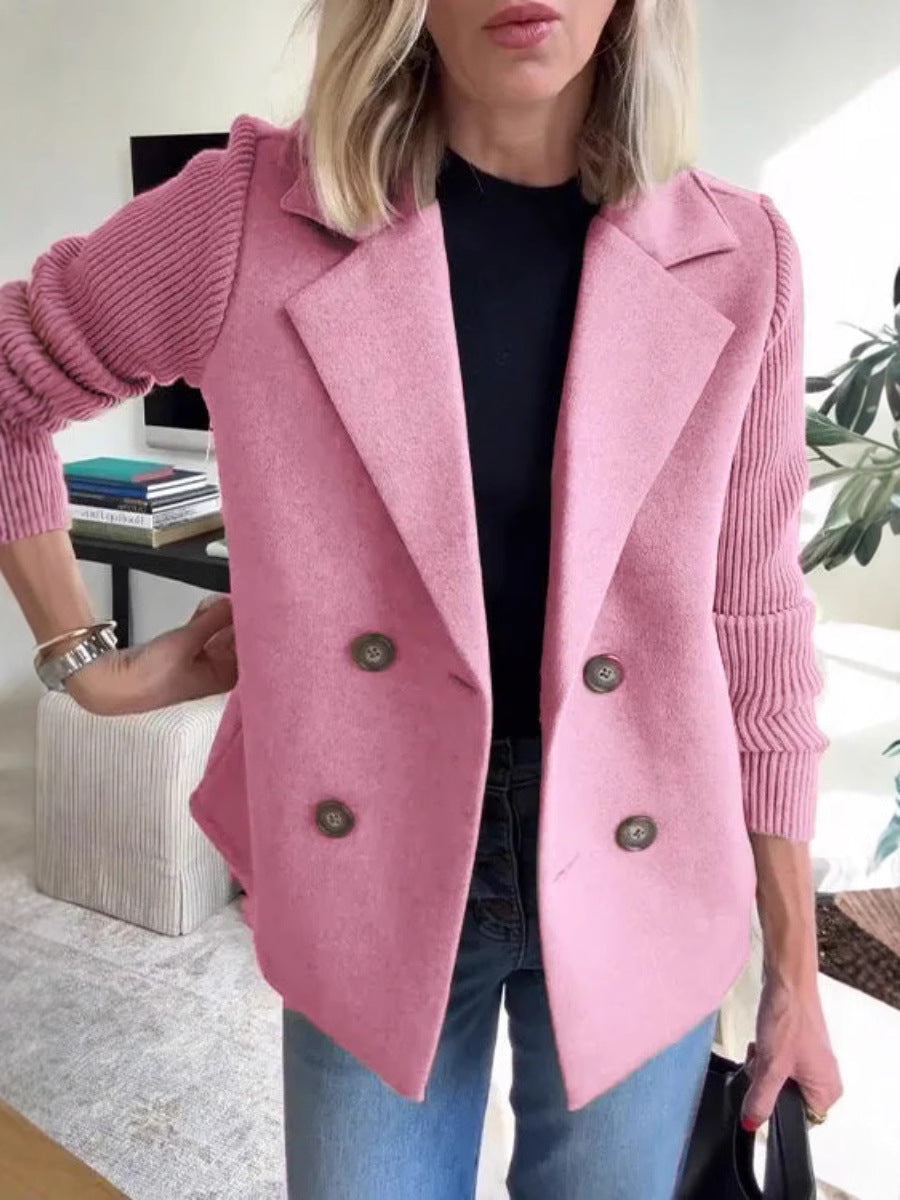 Women's Blazer Elegant Double-Breasted Modern Style