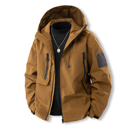 Men's Outdoor Jacket Waterproof Functional
