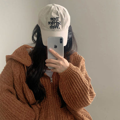 Women's Cardigan Hoodie Warm Comfortable