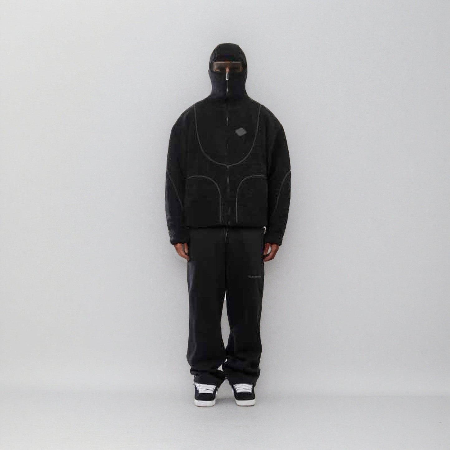 Men's Teddy Jacket Comfortable Contrast Stitching Winter Jacket