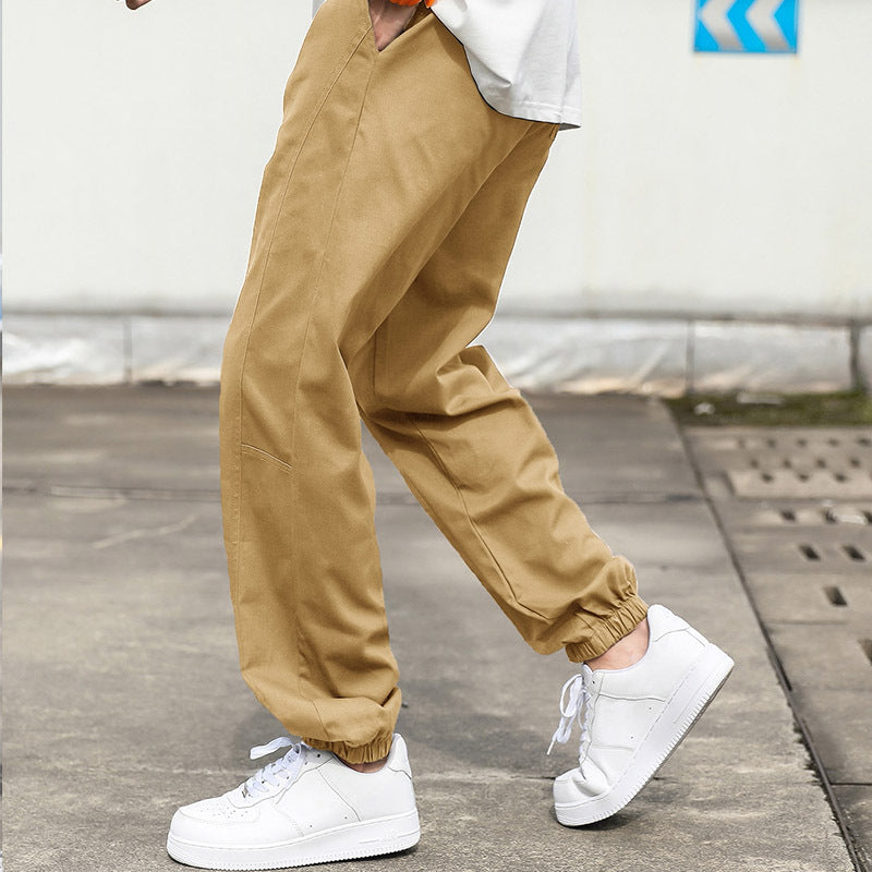 Men's Comfortable Cargo Pants With Elastic Waistband