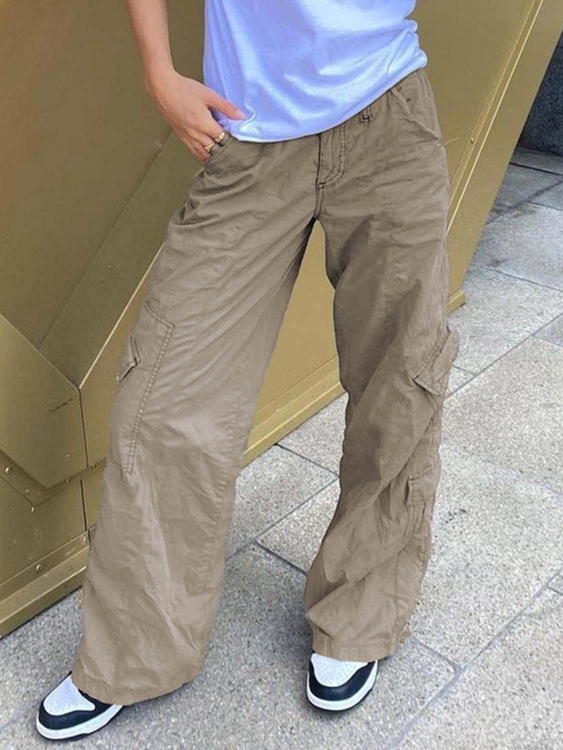 Damen Bequeme Cargo-Hose Freizeit-Style