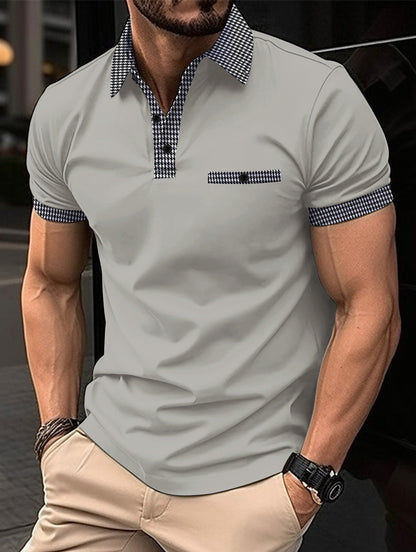 Men's Classic White Polo Shirt