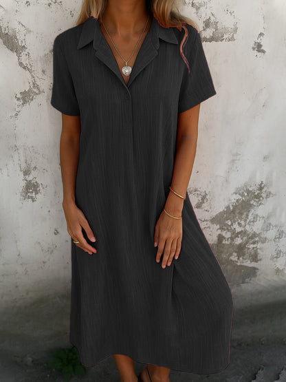 Women's Blouse Dress Elegant Summer Clothing