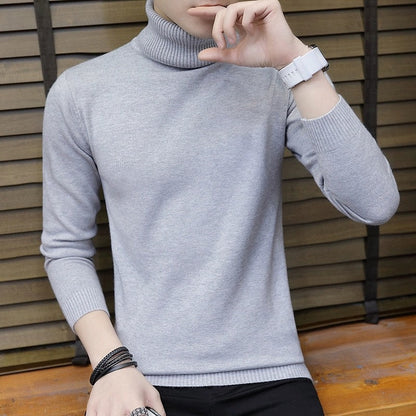 Men's Turtleneck Sweater Comfortable Modern