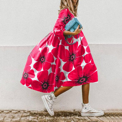 Women's Summer Dress Floral Colorful Elegant