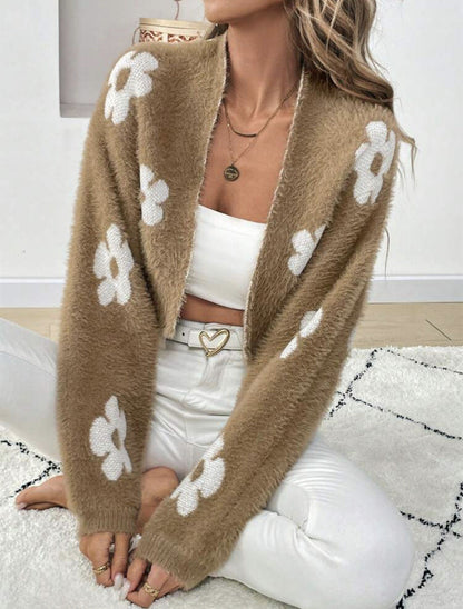 Women's Floral Cardigan Soft & Comfortable