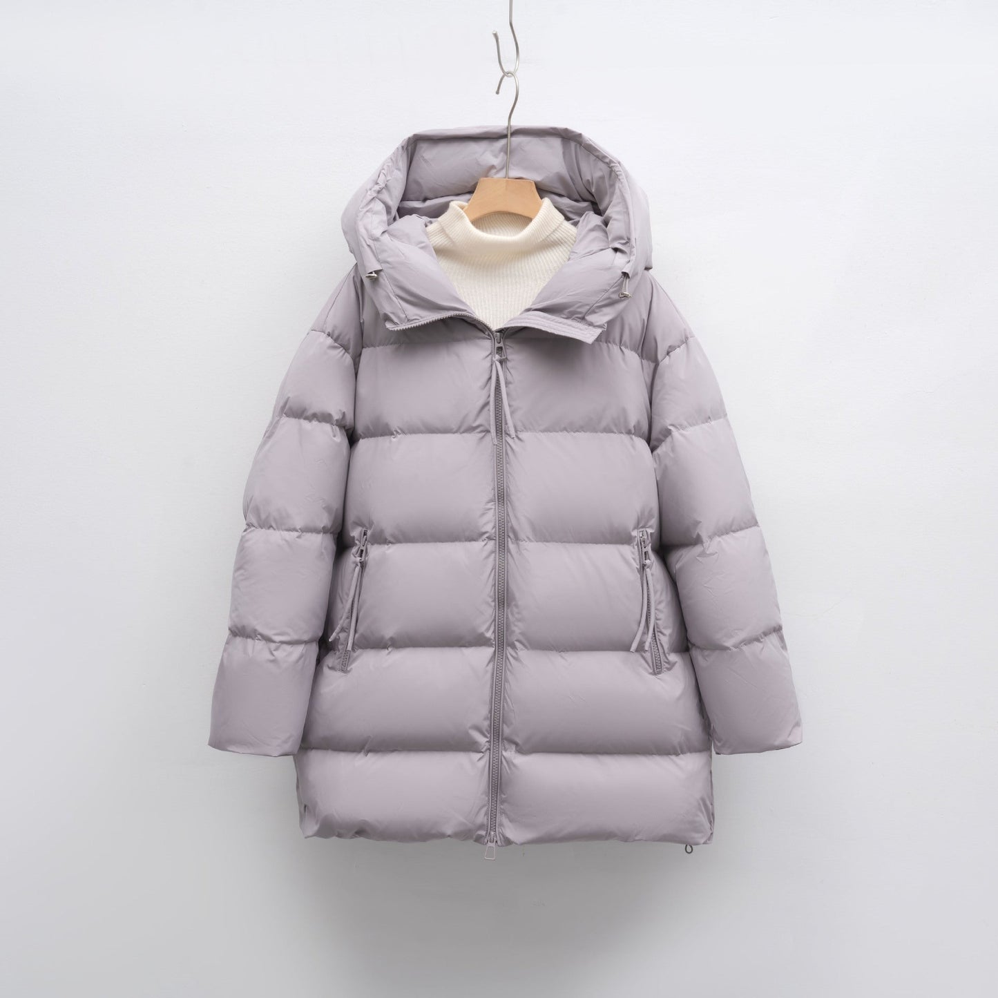 Women's Winter Jacket Oversized Hood Modern Style