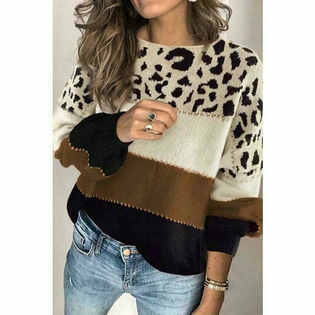 Fashionable Leopard Sweaters for Women