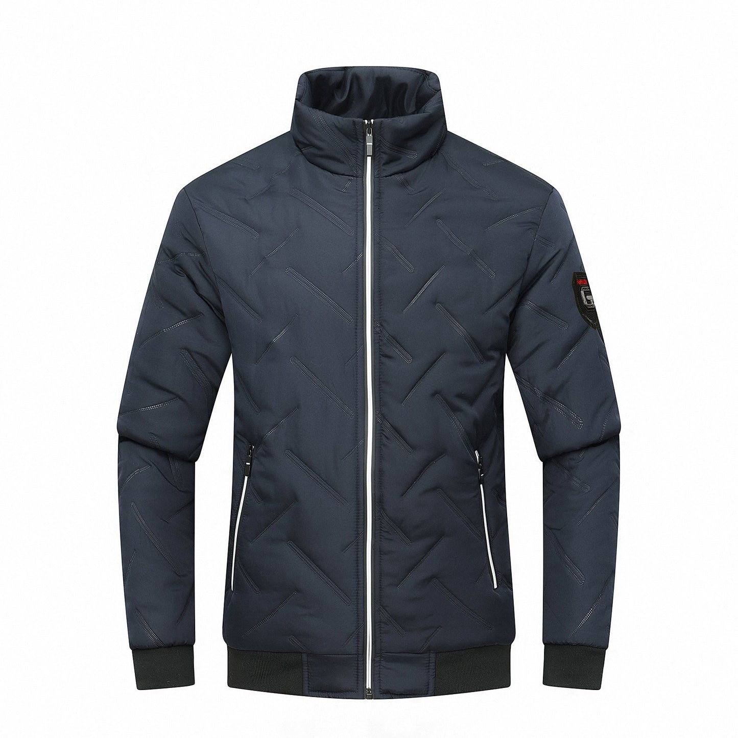 Men's Quilted Jacket Slim Fit Modern Chic