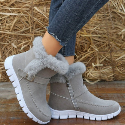 Women's Winter Boots Soft Faux Fur Elegant Design