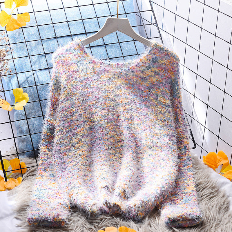 Stylish Polka Dot Sweater