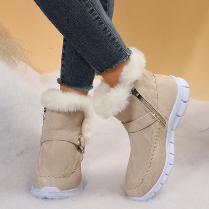 Women's Winter Boots Soft Faux Fur Elegant Design