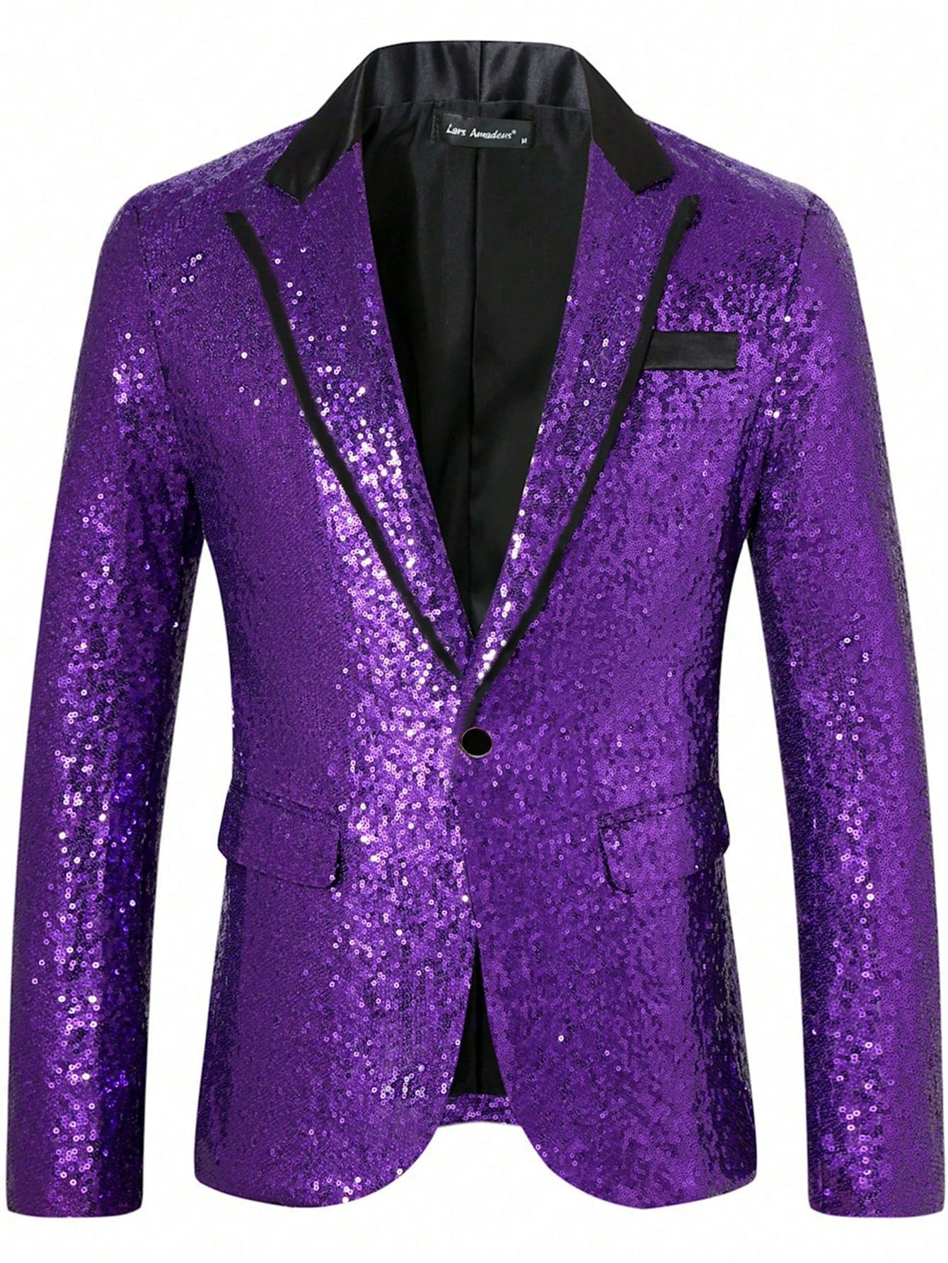 Men's Sequin Blazer Elegant Evening Wear