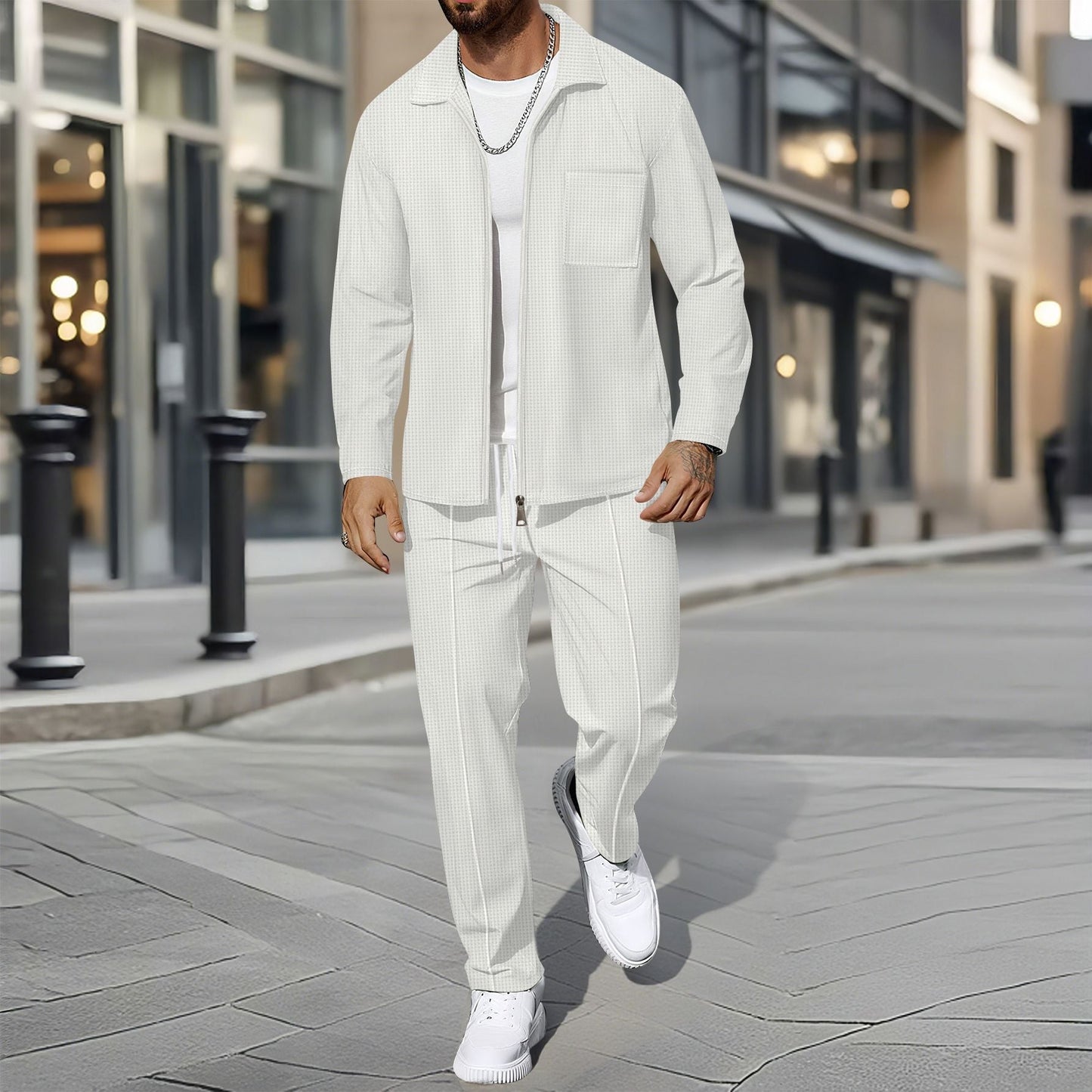 Men's Two-Piece Casual Elegant Slim Fit