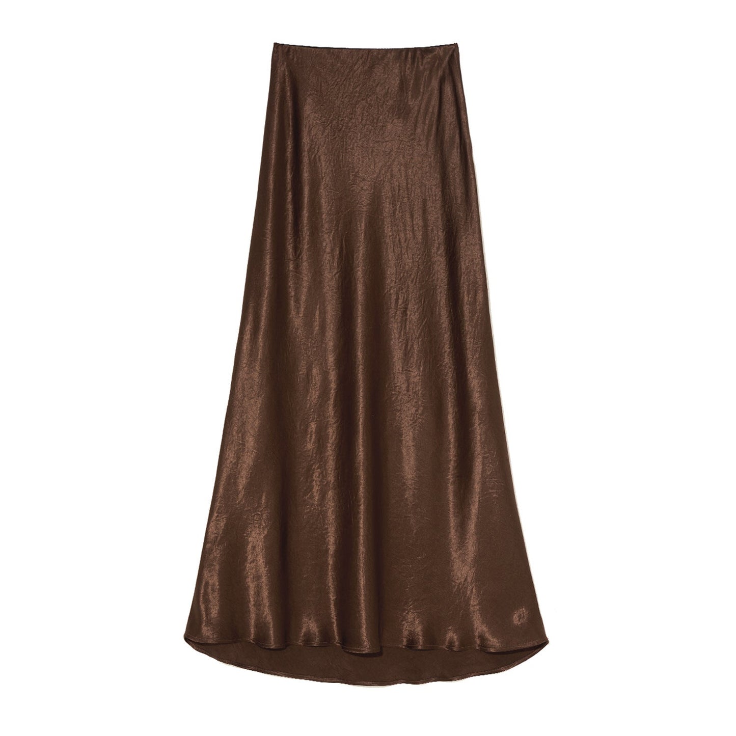 Women's Maxi Skirt Elegant Viscose Satin Luxury Dress