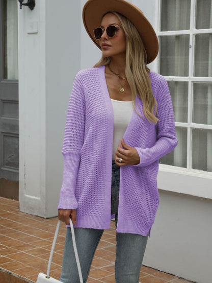 Damen Strickjacke Lässig Oversized Style