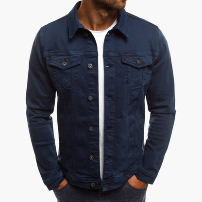 Fashionable Slim Fit Denim Jacket - Elegant Everyday Look