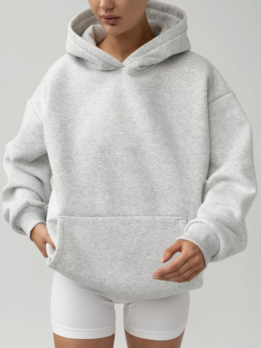 Women's Oversized Hoodie Snuggly Soft With Kangaroo Pocket