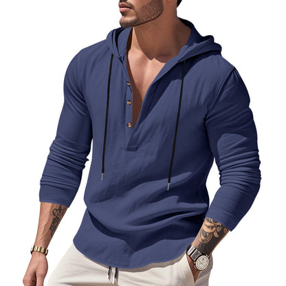 Herren Hoodie Lässig Moderner Schnitt