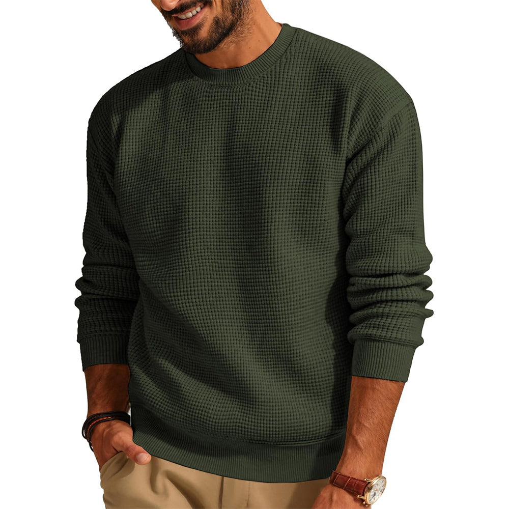 Men's Sweatshirt Round Neck Modern Sporty