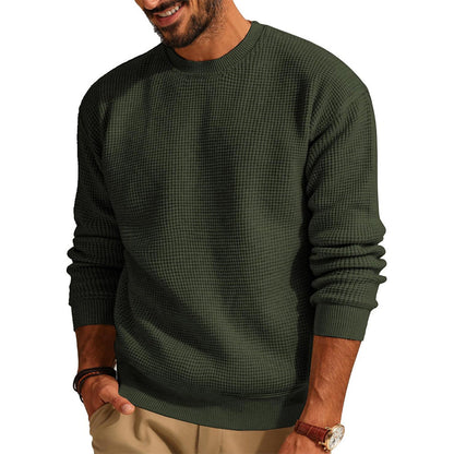 Men's Sweatshirt Round Neck Modern Sporty