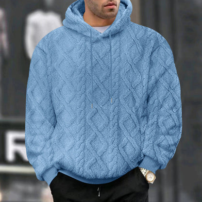 Men's Pullover Cuddly Soft Textured Design