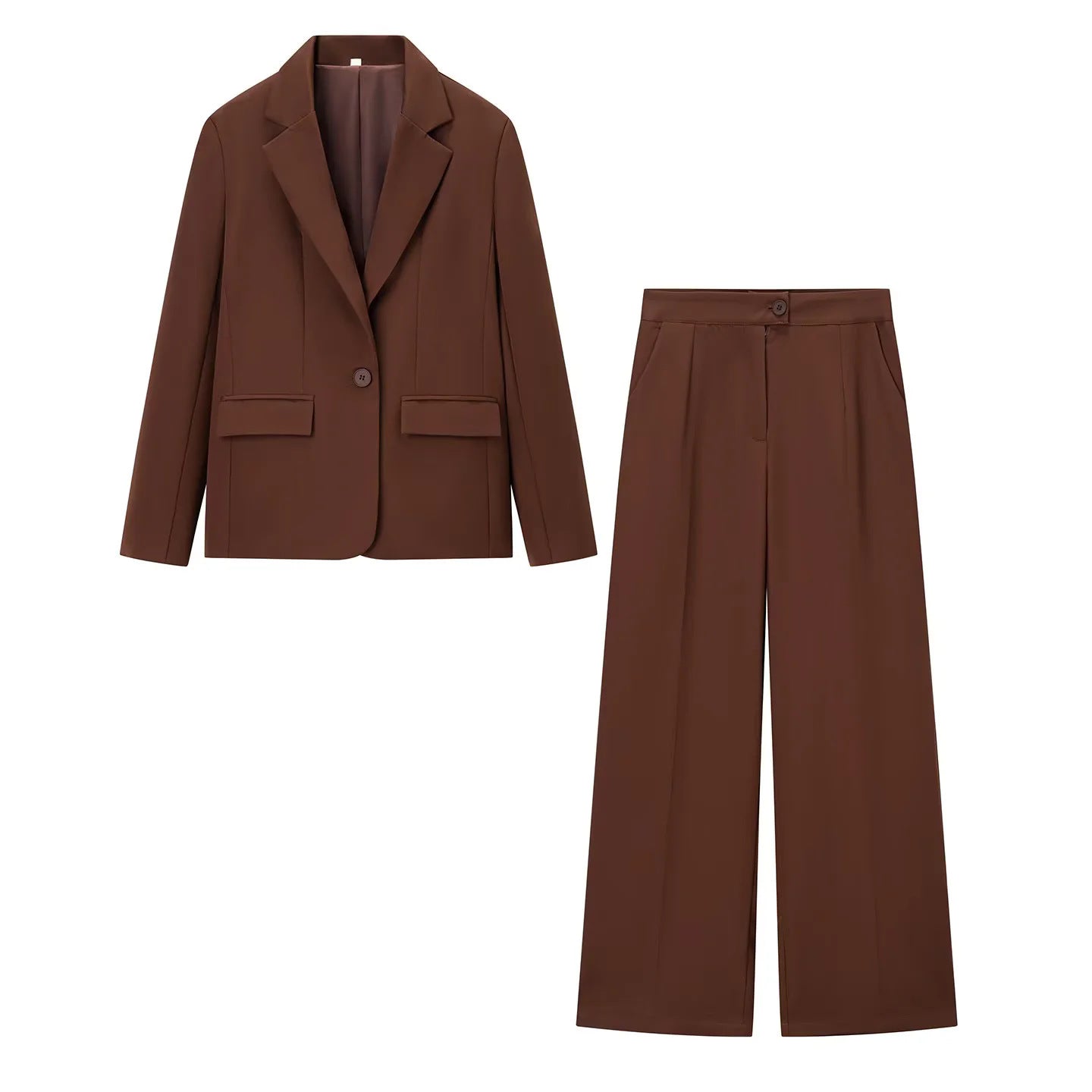 Women's Business Suit Set Elegant Waist