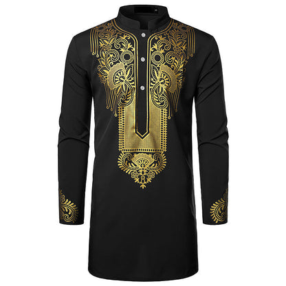Men's Shirt Ethnic Style Long Sleeve