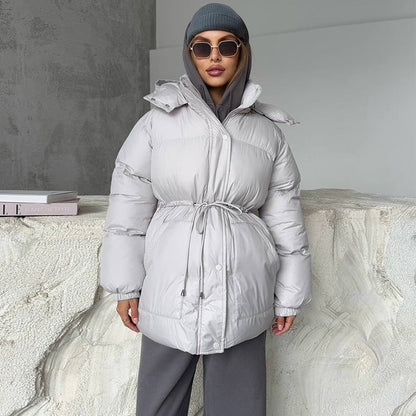 Women's Oversized Down Parka Warm Elegant
