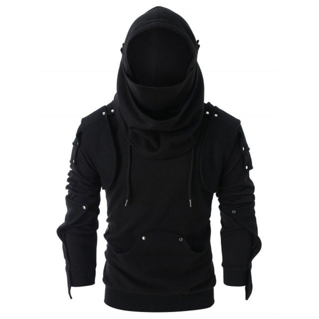 Men's Hoodie Modern Collar Practical Pockets