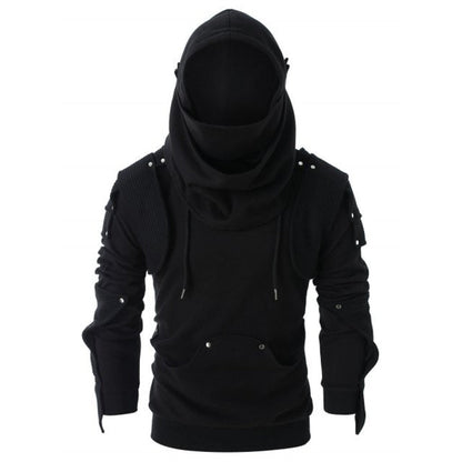 Men's Hoodie Modern Collar Practical Pockets