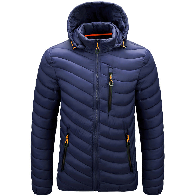 Men's Lightweight Hooded Sporty Jacket